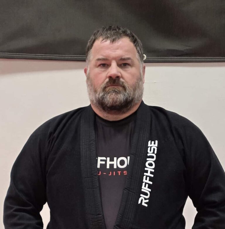 Ruffhouse Jiu-Jitsu Columbus Instructor Chris Larkin.