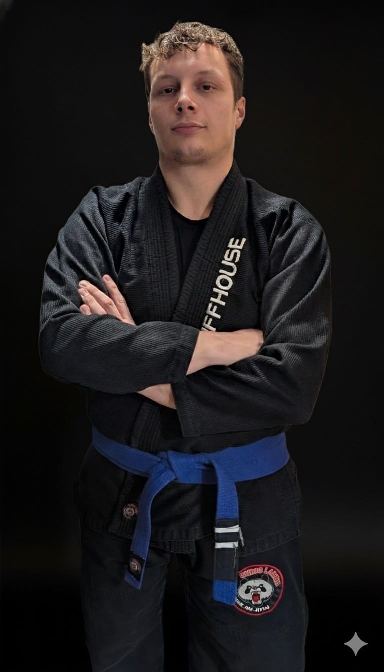 Ruffhouse Jiu-Jitsu Columbus Instructor Drew Griffey.