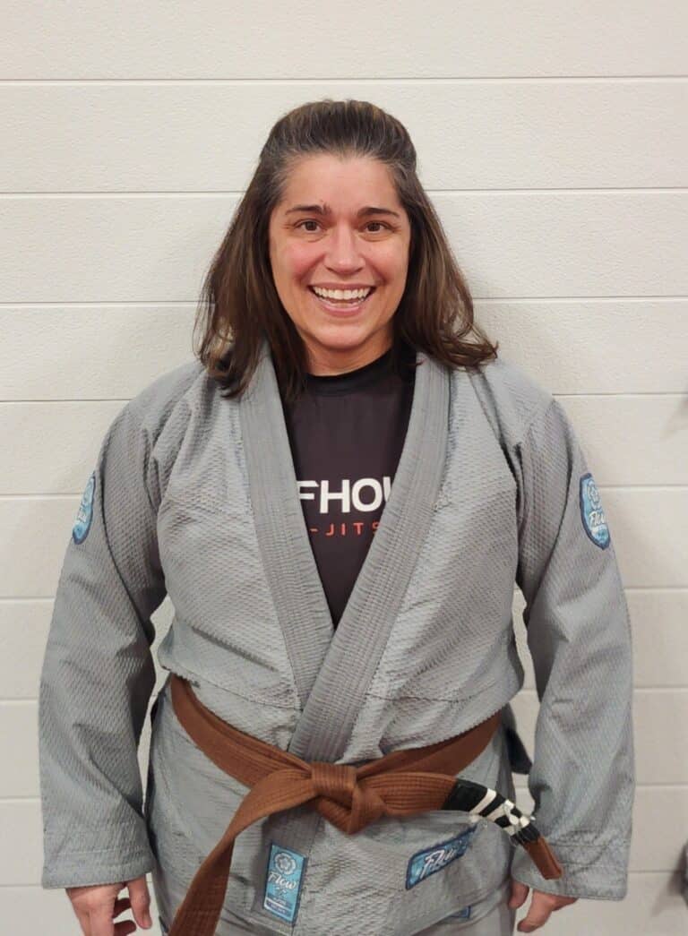 Ruffhouse Jiu-Jitsu Columbus Instructor Laura Davis.